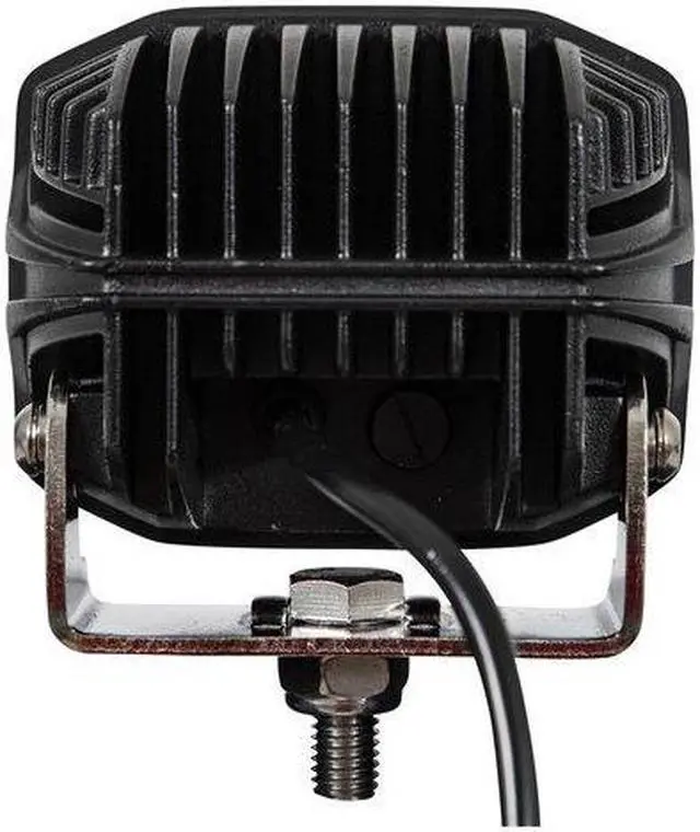 Alt view image 2 of 6 - BUYERS PRODUCTS 1492232 4 Inch Wide LED Flood Light with Strobe - Square Lens