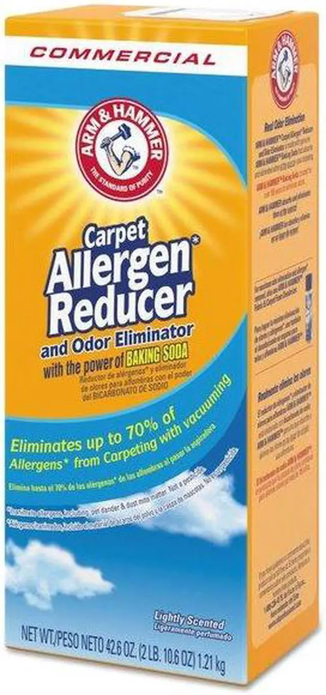 Alt view image 3 of 3 - ARM & HAMMER 33200-84113 Carpet and Room Allergen Reducer and Odor Eliminator,
