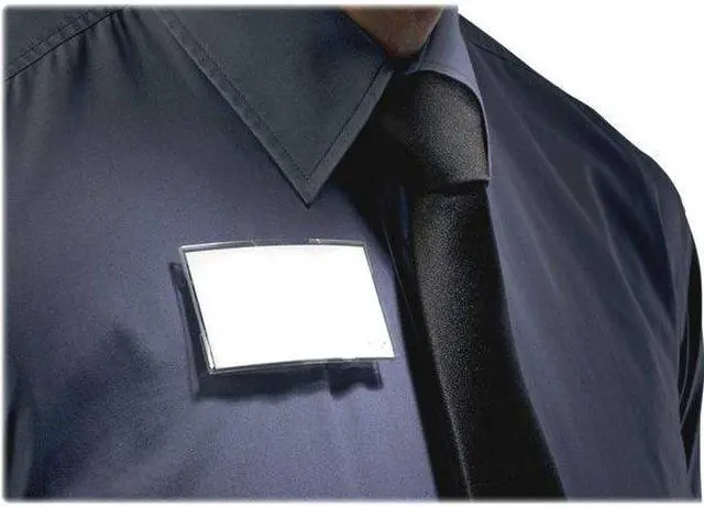 Alt view image 5 of 5 - DURABLE OFFICE PRODUCTS 812319 Name Badge,Magnet,1/4" W,1-11/16" H,PK25