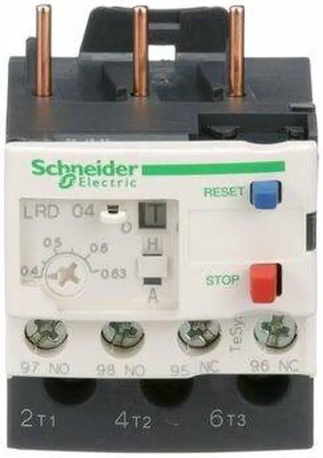 Alt view image 5 of 6 - SCHNEIDER ELECTRIC LRD04 Overload Relay, 1NC/1NO, 0.40 A Min current, 0.63 A