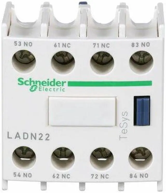 Alt view image 4 of 5 - SCHNEIDER ELECTRIC LADN22 IEC Auxiliary Contact