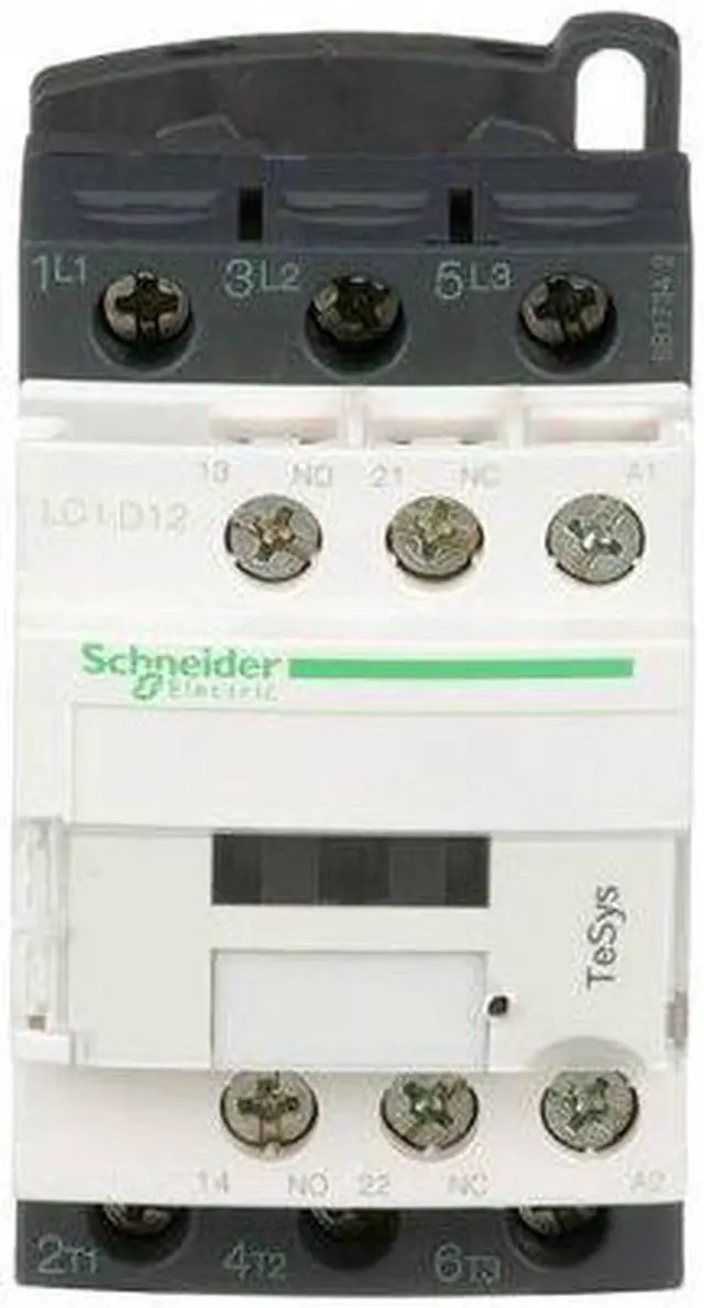 Alt view image 6 of 7 - SCHNEIDER ELECTRIC LC1D12G7 120VAC Non-Reversing IEC Magnetic Contactor 3P 12A