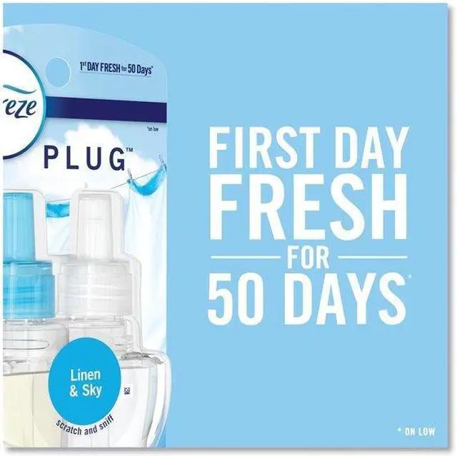 Alt view image 2 of 6 - FEBREZE 76985 PLUG Air Freshener Warmer, 2.5" x 3" x 4", Off White, PK4