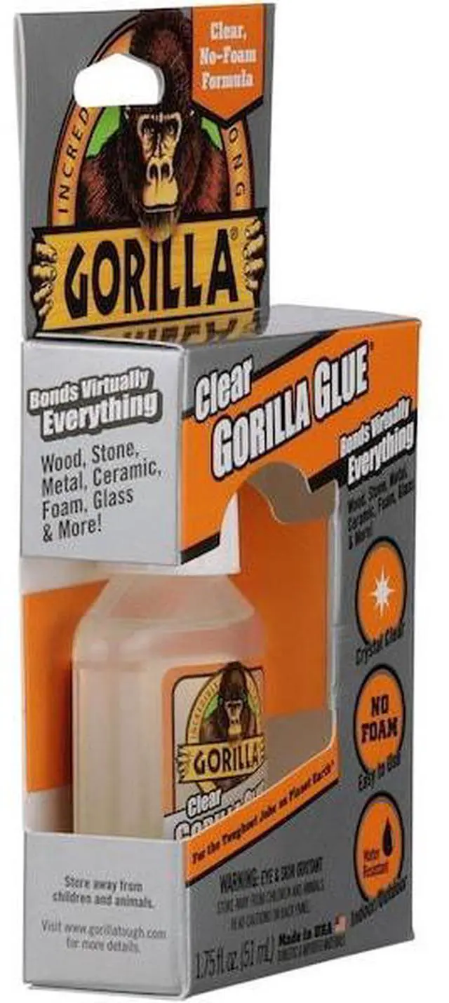 Alt view image 14 of 14 - GORILLA GLUE 4500102 Spray Adhesive, Clear, 24 hr Full Cure, 14 oz, Aerosol Can
