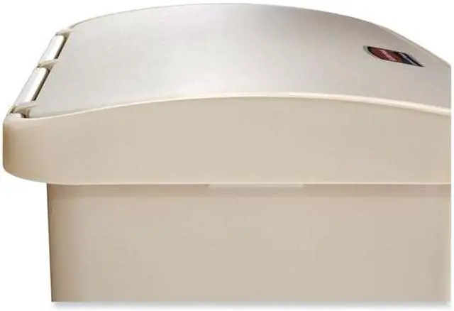 Alt view image 17 of 20 - Rubbermaid - 1883458 - Slim Jim Step-on - 50l/13g Resin Frt Step Beig, Each