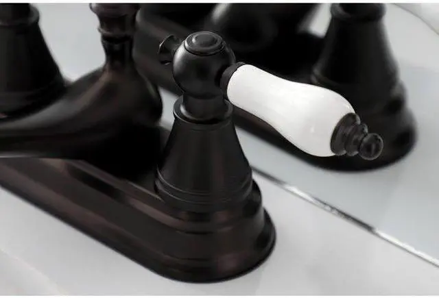 Alt view image 5 of 5 - FAUCETURE FSY3605PL FSY3605PL 4" Centerset Bathroom Faucet, Oil Rubbed Bronze