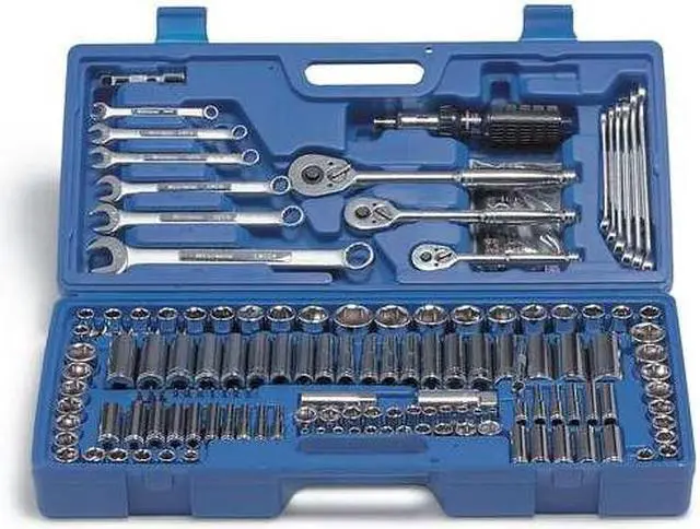 Alt view image 3 of 4 - Socket Set, Metric, 1/4, 3/8Dr, 51 Pc