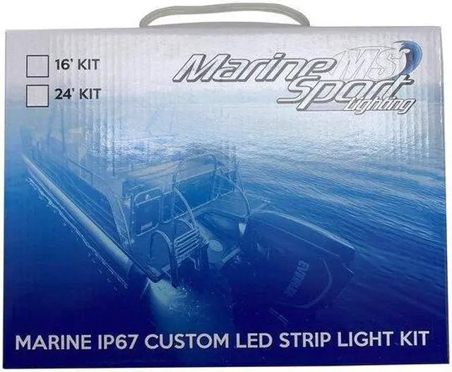 Alt view image 3 of 4 - MARINE SPORT LIGHTING MS24FTWSTRIP-RGB 24Ft (7M) Flexible Strip Light W/ Clear