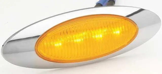 Alt view image 2 of 4 - GROTE 45583 Lamp Kit w/Bezel,M1 Series,LED,Yellow