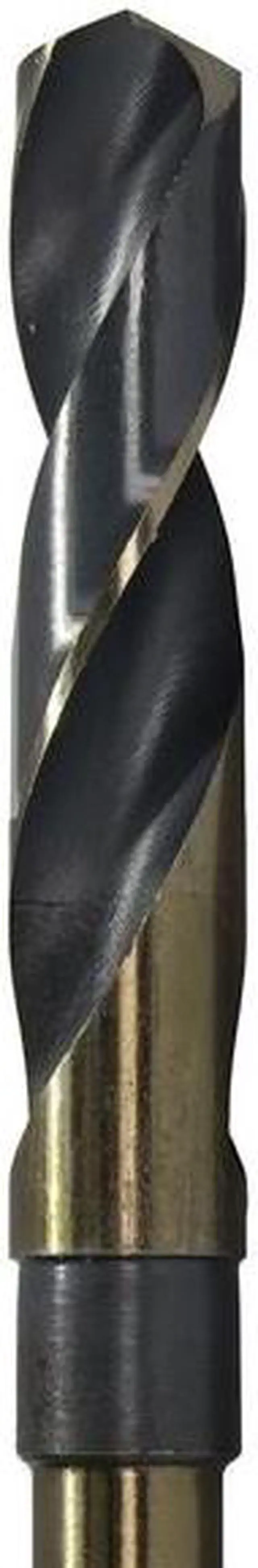 Alt view image 10 of 13 - Drill America 9/16in HSS 1/2in Shank KFD (Killer Force) Drill Bit with 3-Flat Sh