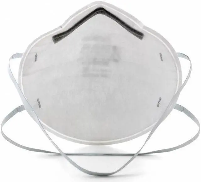Alt view image 6 of 7 - 3M 8200 N95 Disposable Respirator, 8200, Dual Headstrap, Polyisoprene Strap,