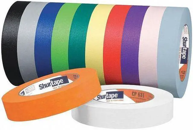 Alt view image 6 of 6 - SHURTAPE CP 631 Masking Tape,Green,24mm,PK36
