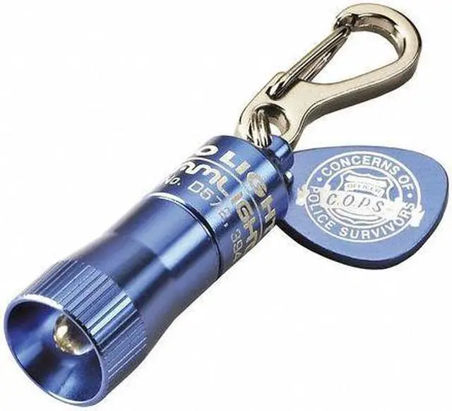 Alt view image 2 of 3 - Streamlight Nano Flashlight White LED 10 Lumens BLUE 73002