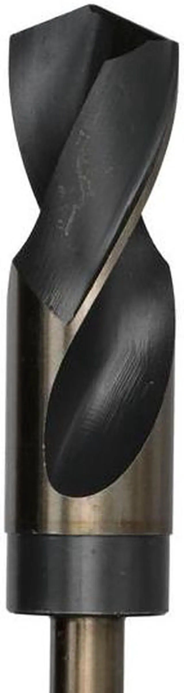 Alt view image 3 of 7 - DRILL AMERICA KFDRSD1-1/16 1-1/16" HSS Black & Gold Drill Bit with Reduced 1/2"
