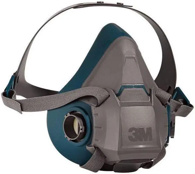 Alt view image 3 of 3 - 3M 6503 Half Mask Respirator, Rugged Comfort 6500, Not Rated, Bayonet, Size, L