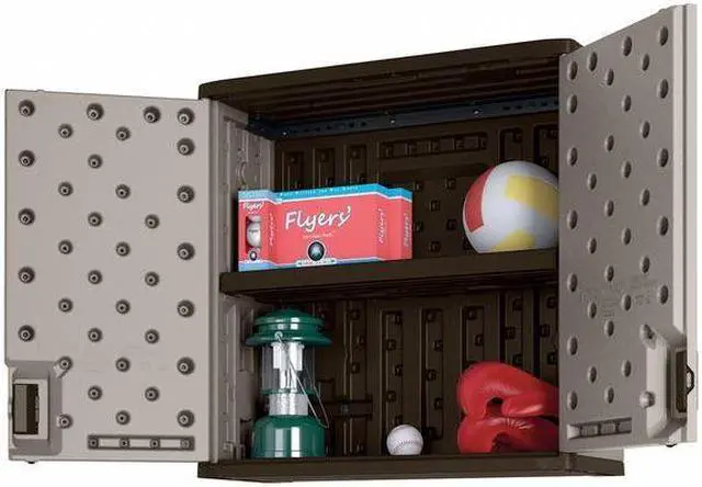 Alt view image 2 of 3 - SUNCAST BMC3000 Wall Storage Cabinet, 30 1/4 in H, 30 in W, 12 in D,