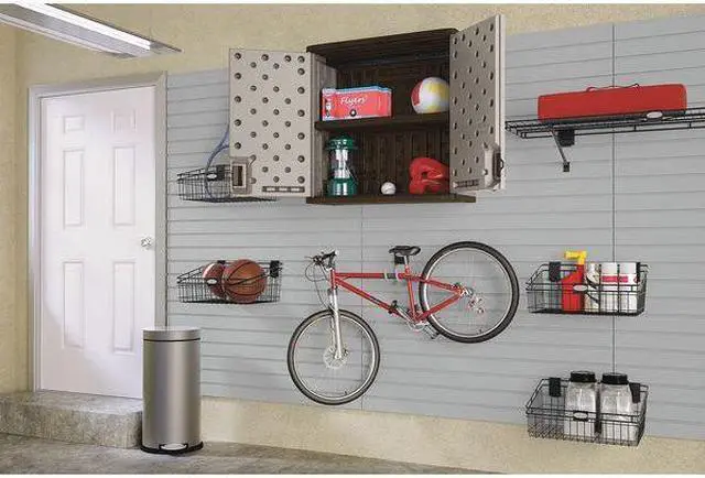 Alt view image 3 of 3 - SUNCAST BMC3000 Wall Storage Cabinet, 30 1/4 in H, 30 in W, 12 in D,