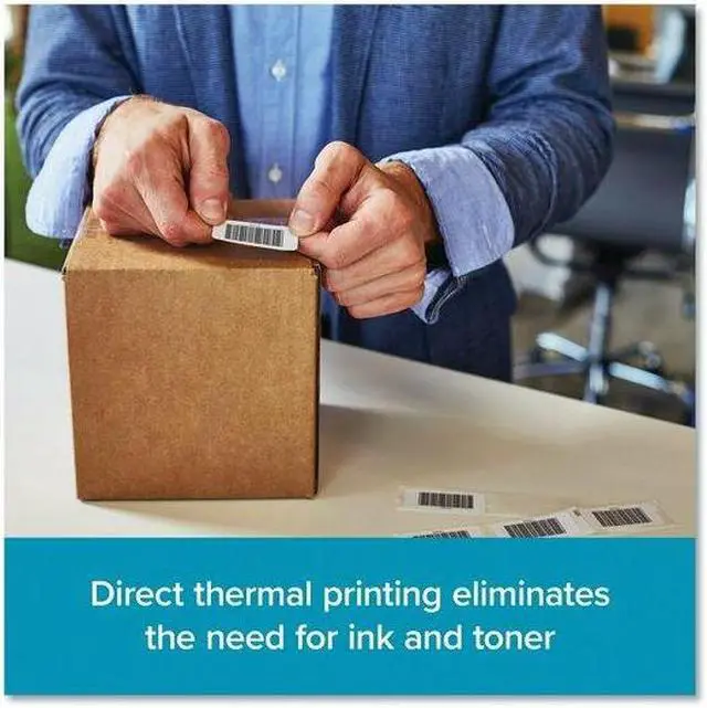 Alt view image 8 of 19 - Dymo Labels LabelWriter 2-1/8"Wx1"H 6 RL/PK White 2050764