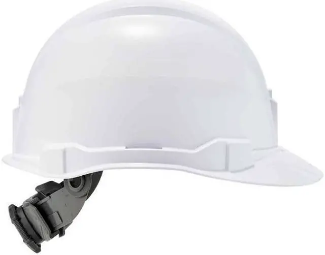 Alt view image 4 of 7 - ERGODYNE 8970 White Class E Hard Hat Cap Style w/ Ratc