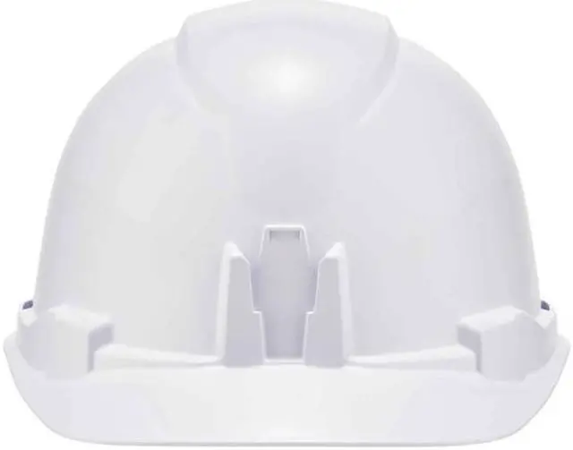 Alt view image 6 of 7 - ERGODYNE 8970 White Class E Hard Hat Cap Style w/ Ratc