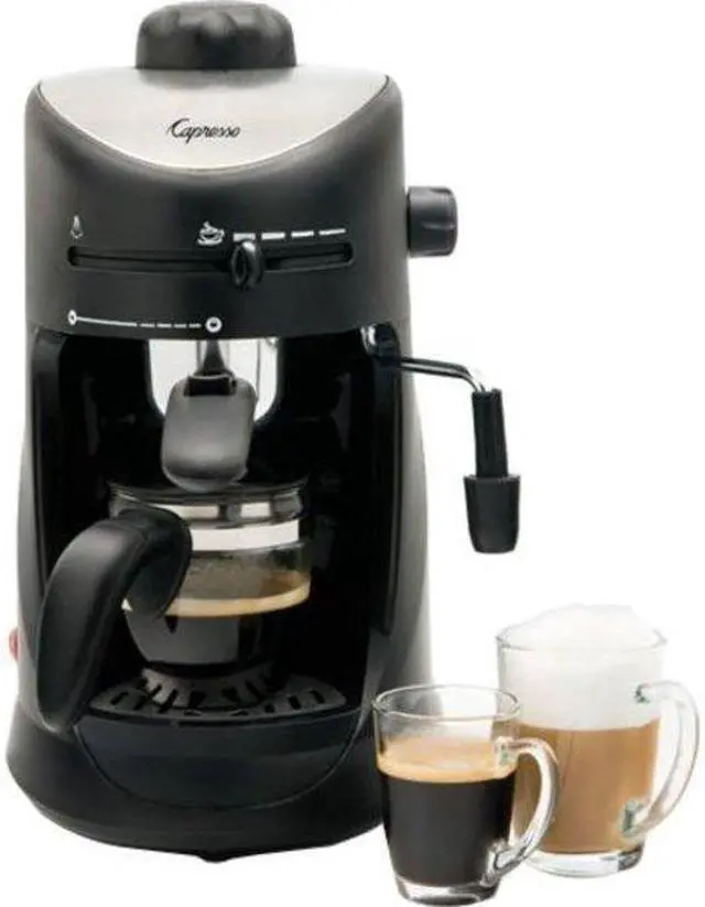 Alt view image 2 of 2 - Capresso  4 Cup Espresso and Cappuccino Machine