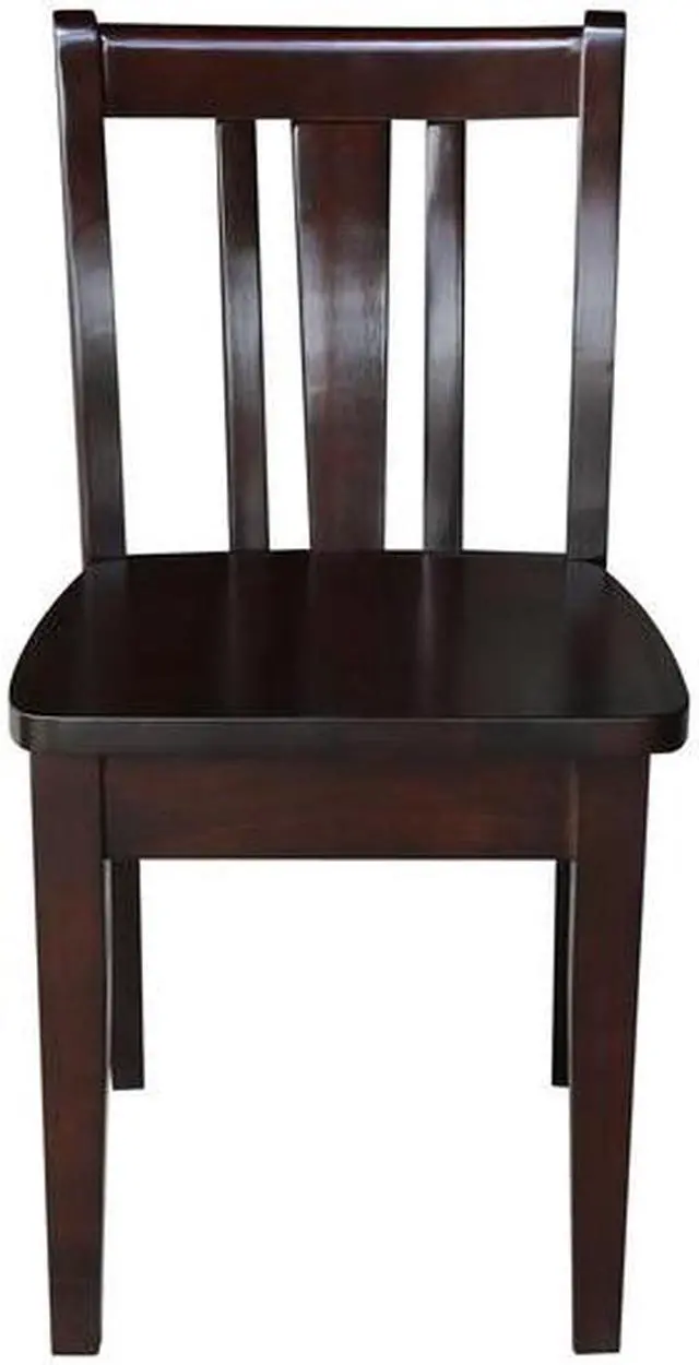 Alt view image 6 of 7 - INTERNATIONAL CONCEPTS CC15-105P Rectangle Set of 2 San Remo Juvenile Chairs,