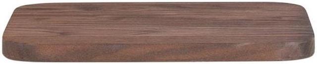 Alt view image 6 of 12 - Rustic Walnut Wood Seat for Colorful Metal Barstools