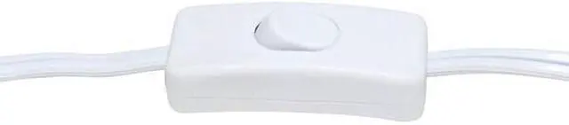 Alt view image 12 of 12 - Lalia Home White Framed Table Lamp with Clear Cylinder Glass Shade, Large