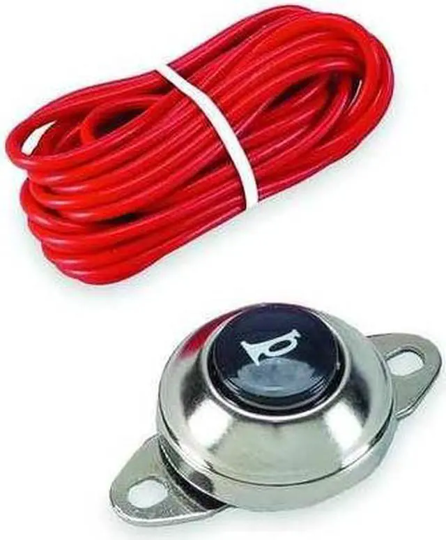 Alt view image 4 of 4 - WOLO HS-2 Horn Button Switch And Wire
