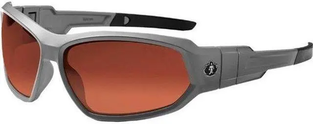 Alt view image 2 of 6 - ERGODYNE LOKI-PZ Loki, Safety Glasses Anti-Fog, Scratch-Resistant, Copper Lens