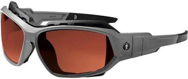 Alt view image 5 of 6 - ERGODYNE LOKI-PZ Loki, Safety Glasses Anti-Fog, Scratch-Resistant, Copper Lens