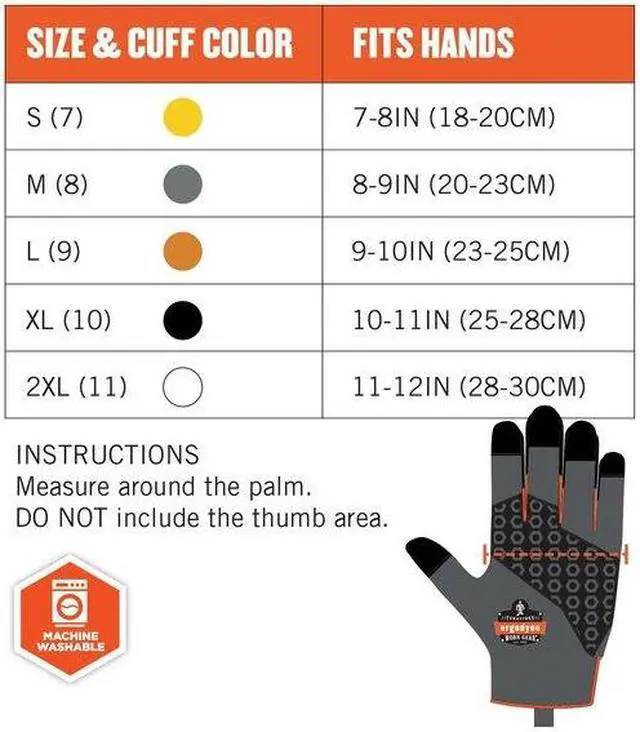 Alt view image 7 of 7 - ERGODYNE 7040-CASE 2XL Lime Cut Resistant Food Grade Gloves - Case of 144 PK