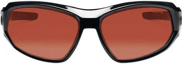 Alt view image 5 of 6 - ERGODYNE LOKI-PZ LOKI, Safety Glasses, Uncoated, Copper Lens, Black Frame,