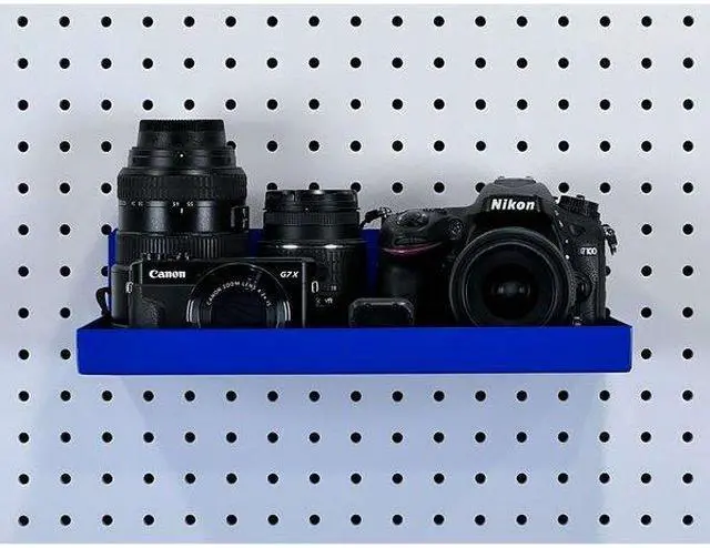 Alt view image 3 of 5 - TRITON PRODUCTS 76126-2 12 In. W x 6 In. D Blue Epoxy Coated Steel Shelf for