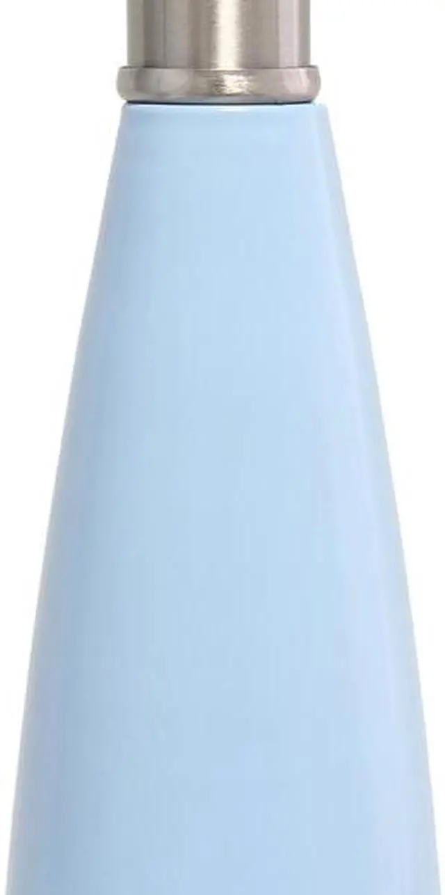 Alt view image 7 of 12 - Lalia Home Stylus Table Lamp with White Fabric Shade, Blue