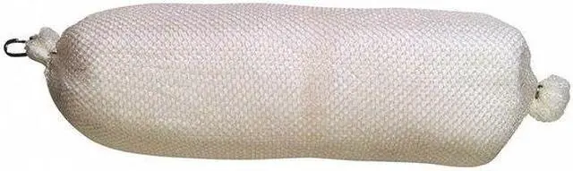 Alt view image 2 of 2 - SPILLTECH WBB818 Sorbent Boom, 18 gal, 8 in x 18 in, Oil, White, Polyester