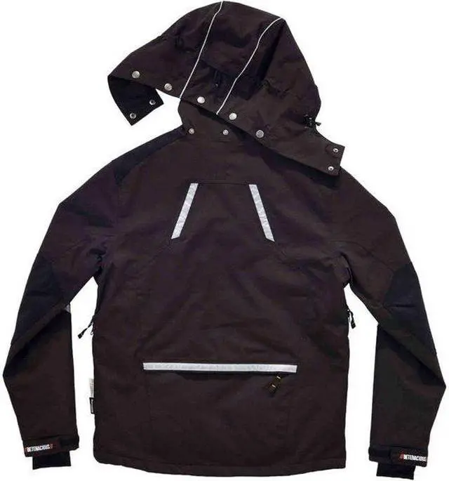 Alt view image 4 of 5 - N-FERNO 6466 Jacket, 500d Nylon, Zipper with Storm Flap, Black, 2XL