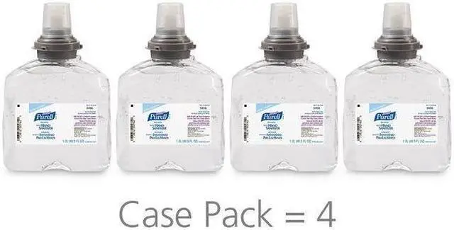 Alt view image 6 of 7 - Purell 5456-04 TFX Gel Instant Hand Sanitizer Refill- 1200-ml