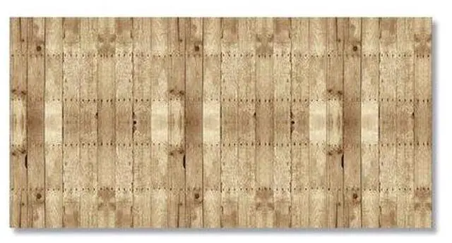 Main image of PACON 0056515 Bordette Designs, 48" x 50 ft, Weathered Wood, Brown/White