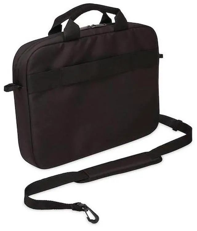 Alt view image 3 of 6 - Case Logic 3203986 Streamlined Bag for 14 in. Attache Laptop - Black