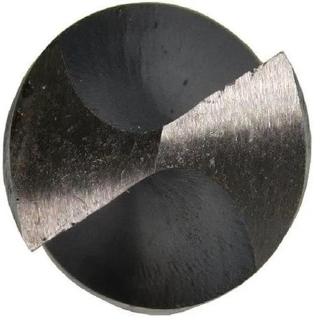 Alt view image 4 of 5 - DRILL AMERICA D/A3F17/32 17/32" Reduced Shank HSS Drill Bit 1/2" 3-Flat Shank,