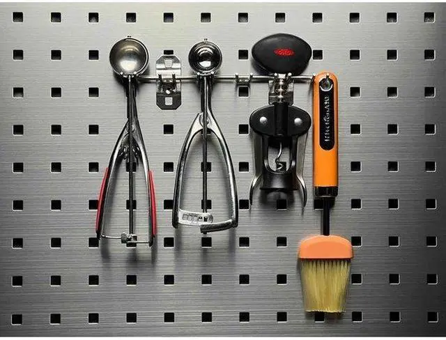 Alt view image 3 of 7 - TRITON PRODUCTS 66660 8-1/8 In. W Stainless Steel Multi-Prong Tool Holder for