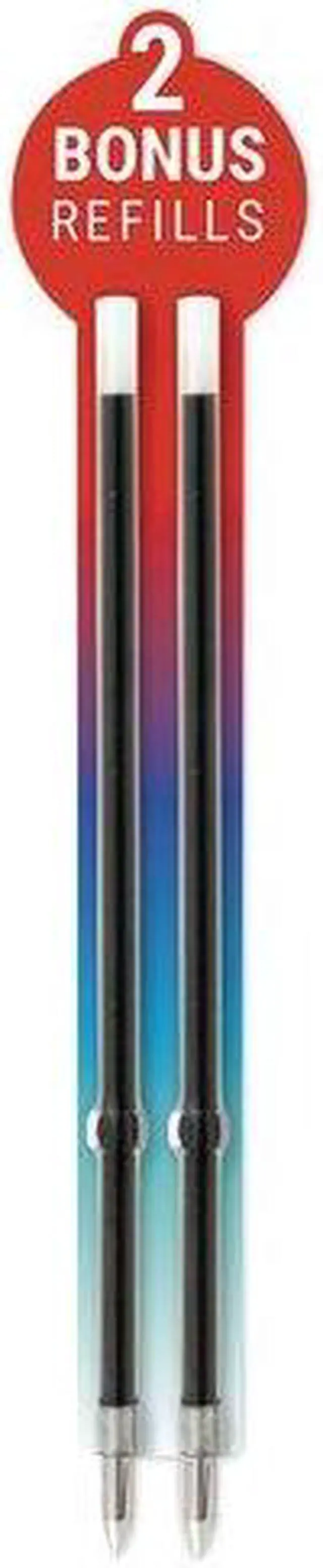 Alt view image 18 of 18 - X-701 Retractable Ballpoint Pen, Fine 0.7mm, Black Ink, Black Barrel 29811