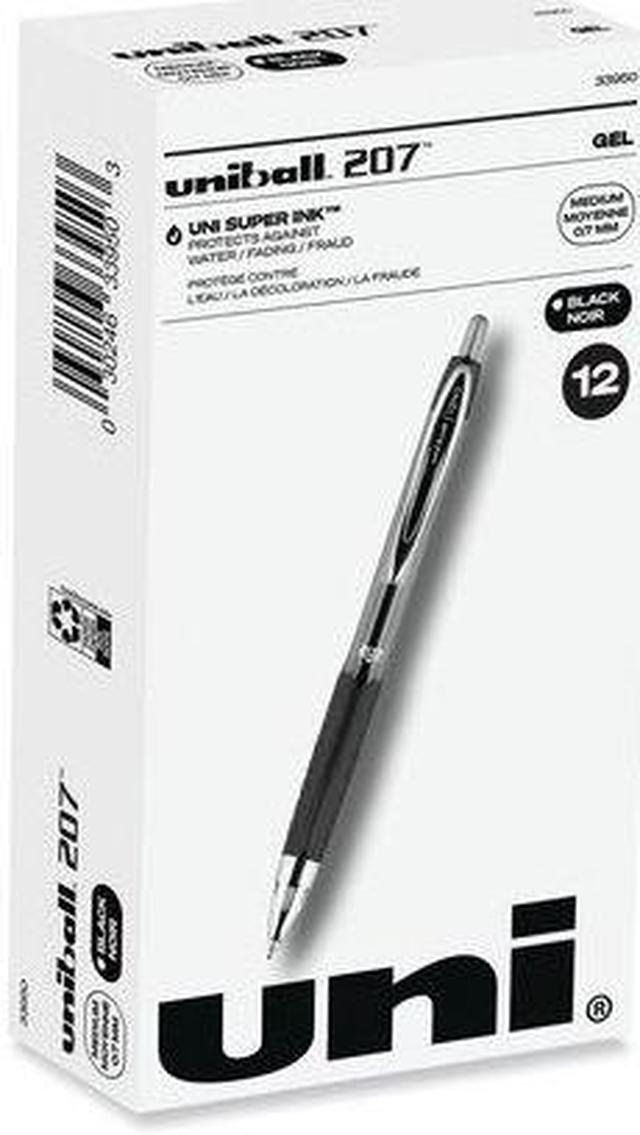 Alt view image 2 of 20 - Uni-Ball Pen,Rbl,Gel 207,Bk 33950