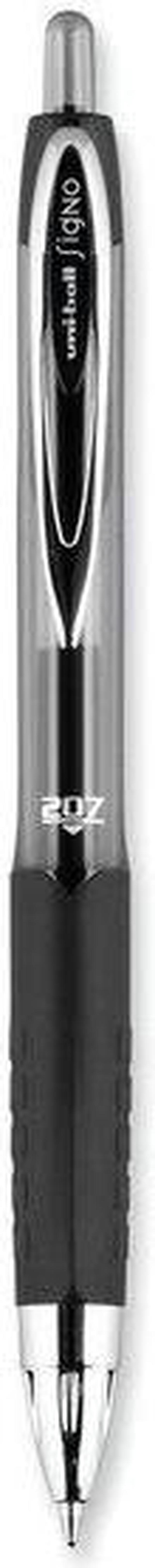 Alt view image 4 of 20 - Uni-Ball Pen,Rbl,Gel 207,Bk 33950
