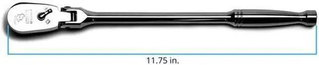 Alt view image 2 of 5 - CAPRI TOOLS CP12300FX 3/8 in Drive 72-Tooth Flex-Head Low Profile Ratchet