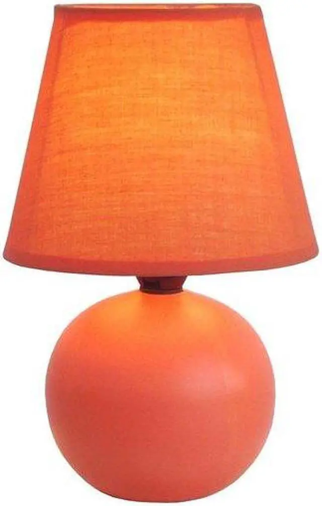 Alt view image 6 of 8 - Simple Designs Mini Ceramic Globe Table Lamp