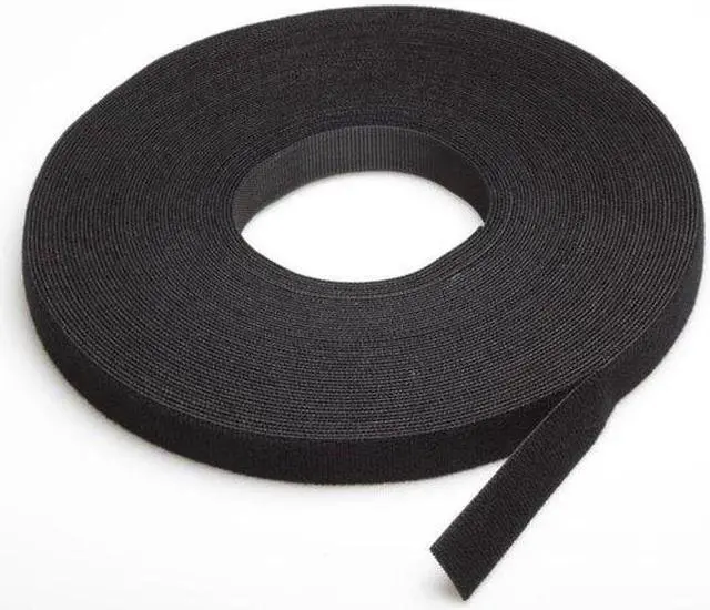 Alt view image 2 of 2 - VELCRO BRAND 191245 Reclosable Fastener, Acrylic Adhesive, 75 ft, 2 in Wd, Black