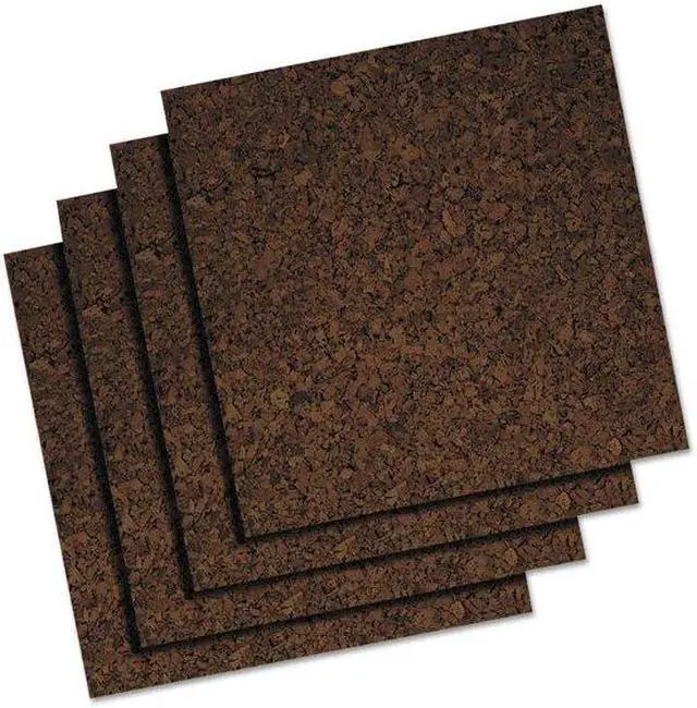 Alt view image 7 of 8 - Universal Cork Tile Panels - UNV43403