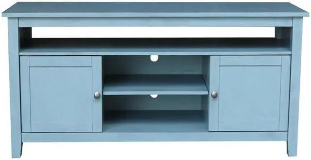 Alt view image 5 of 7 - INTERNATIONAL CONCEPTS TV32-51 Entertainment / TV Stand with 2 Doors, Ocean